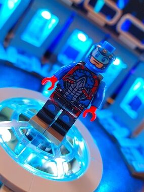 Atom Minifigure Lego Compatible